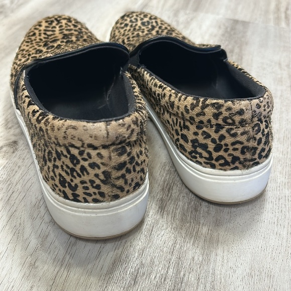 Steve Madden Coulter Cow Hair Animal Print Women’s Slip-On Casual Loafer Sneaker - Picture 10 of 14